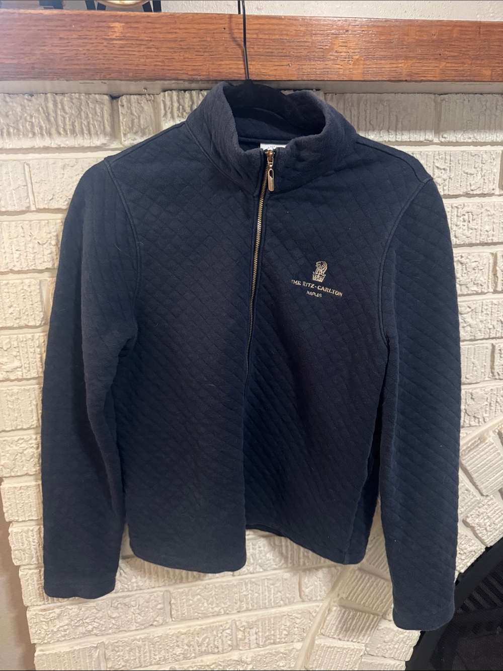 Lightweight Quilted Navy Women’s Full Zip Jacket, The Ritz-Carlton Naples